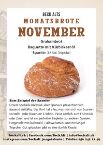 Brotfahrplan November 2024